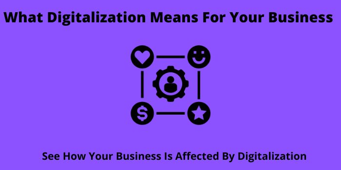 What Digitalization Means For Your Business