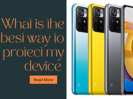 What is the best way to protect my device without having a case