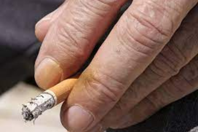 Smoking stained nails and hands the effects of nicotine