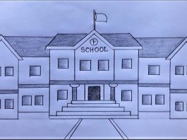 Best School Drawing For Kids | School Drawing For Kids Tutorial