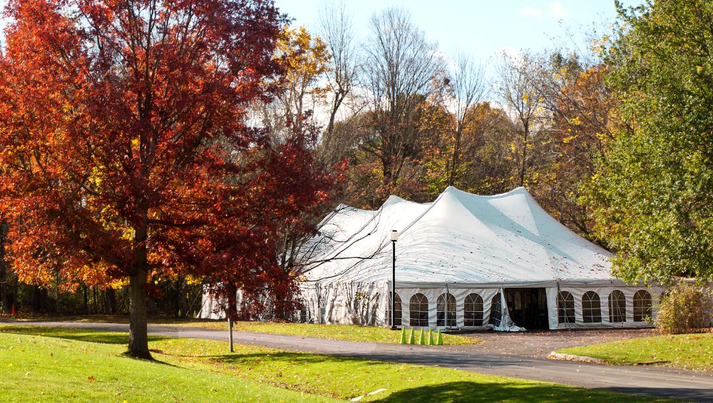 Tent Rental Costs Based On Size