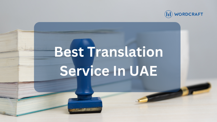 translation service in UAE