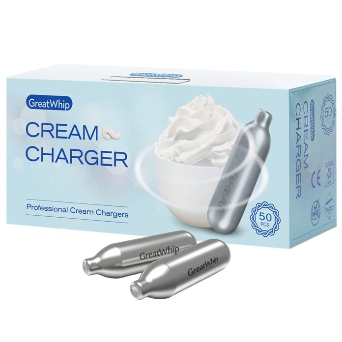 Whip cream chargers